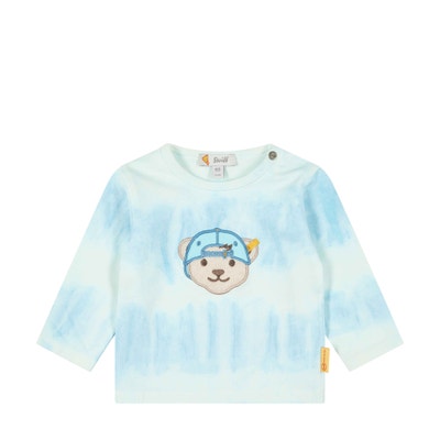 T-Shirt langarm, weiß für Jungs