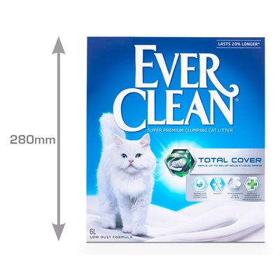 Ever Clean® Total Cover Klumpstreu - Parfümfrei