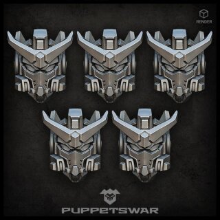 Mech Warrior helmets (5)