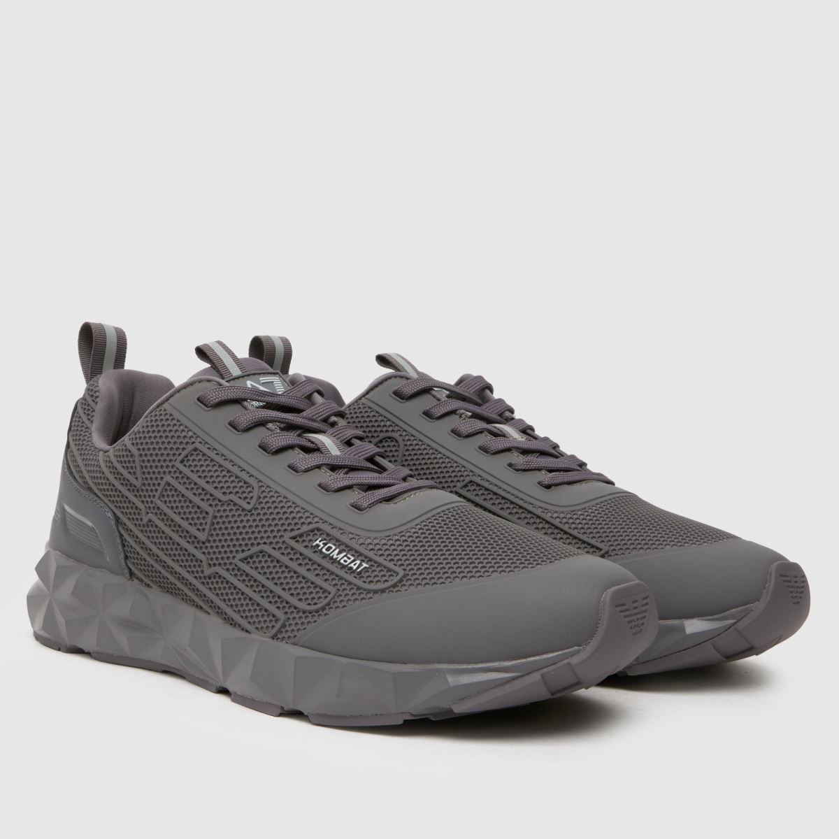 EA7 Emporio Armani – Kombat – Grå sneakers