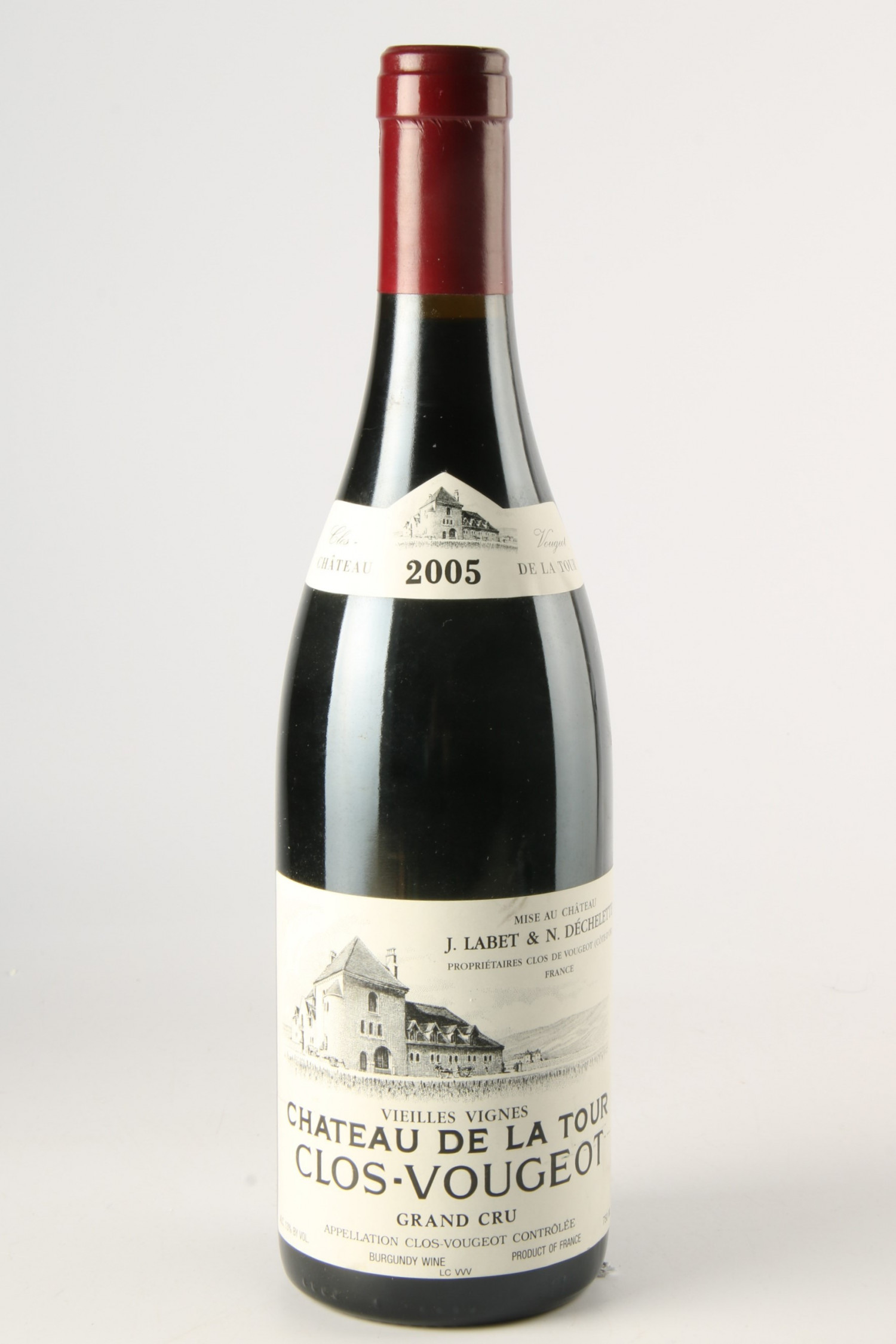 Vin 2005 CHATEAU DE LA TOUR - Vieille vignes 2005, Clos de Vougeot. Vin ancien - SoDivin
