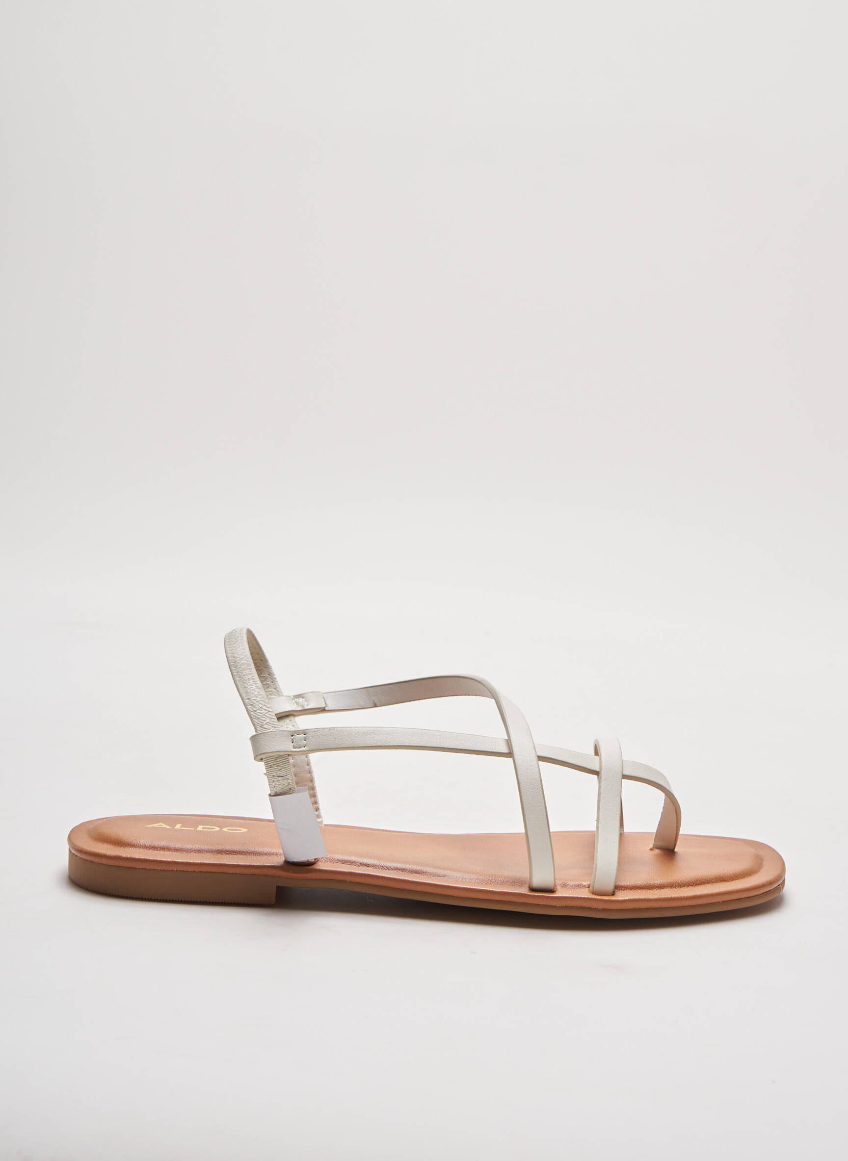 Aldo Sandales Nu Pieds Femme couleur blanc