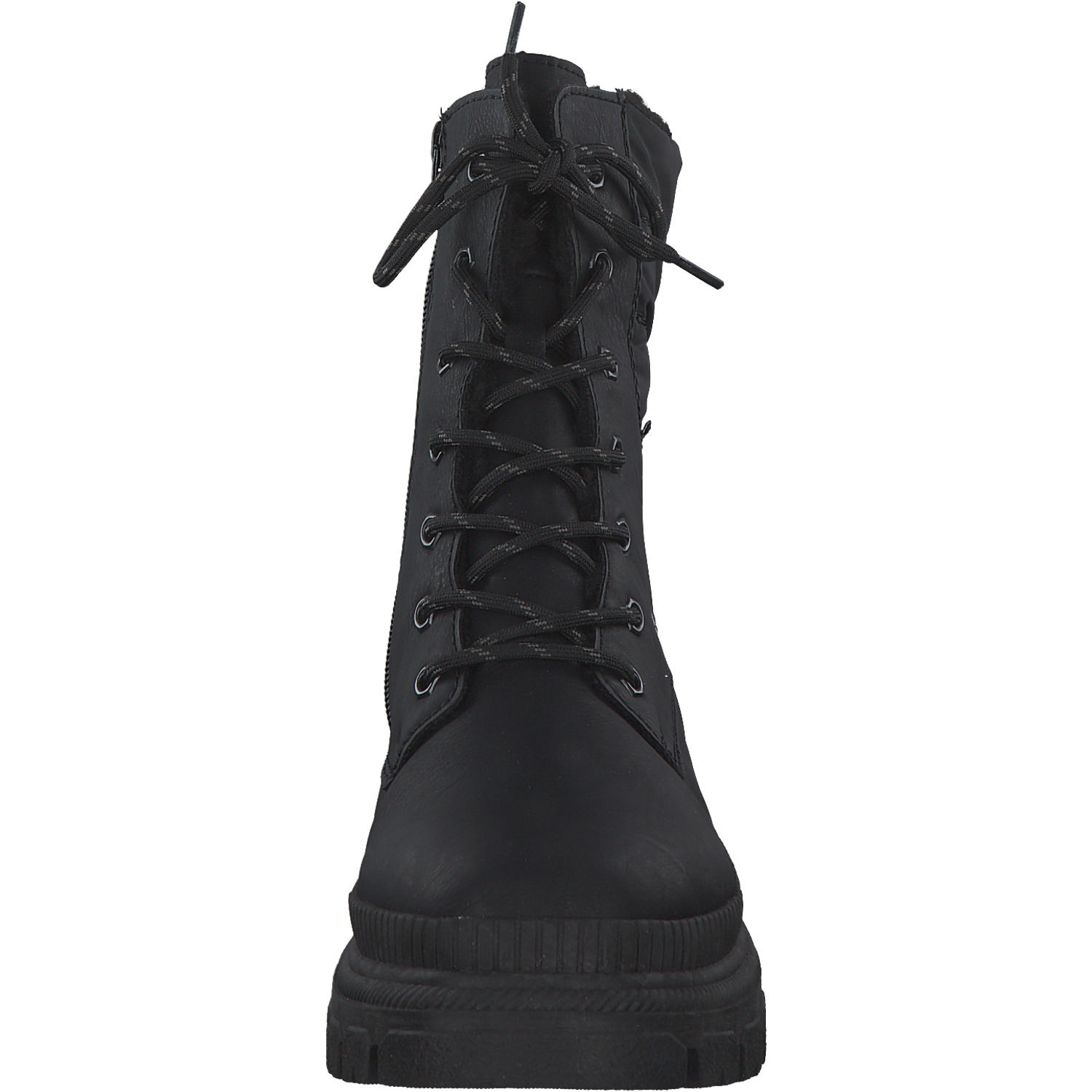 Rieker Y9331, Schnürstiefel, Damen, schwarz/schwarz