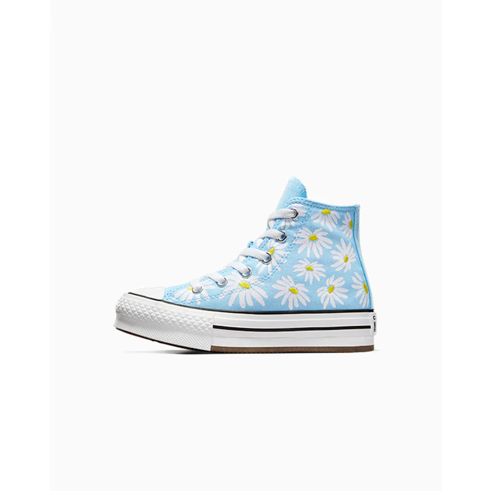 Converse Chuck Taylor All Star Lift Platform Floral A06338C / blau