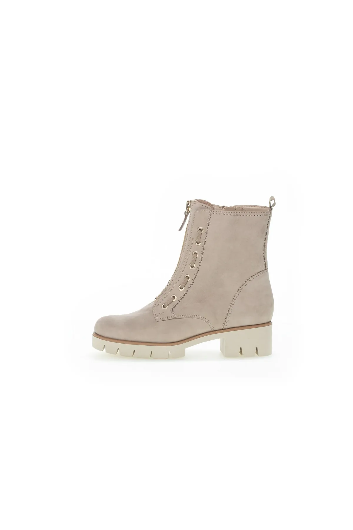 GABOR  Stiefelette - Beige - Flacher Absatz