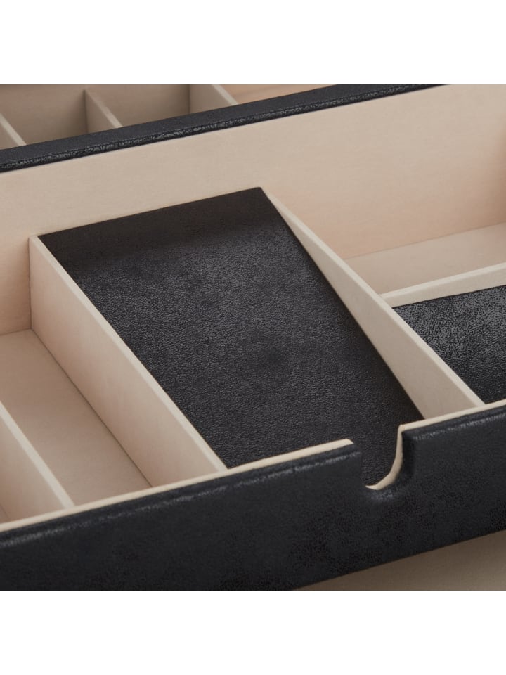 relaxdays Schmuckkästchen in Schwarz - (B)34 x (H)13 x (T)31 cm günstig kaufen onesize