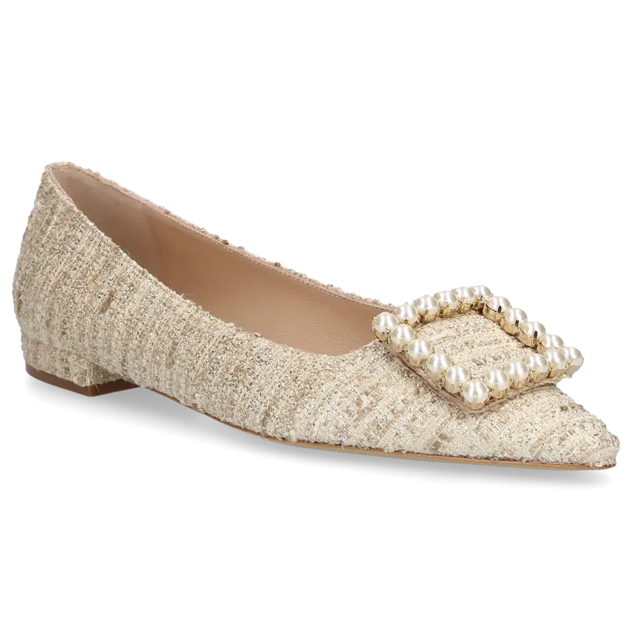 Roberto Festa - Ballerinas DIAMOND Tweed - beige