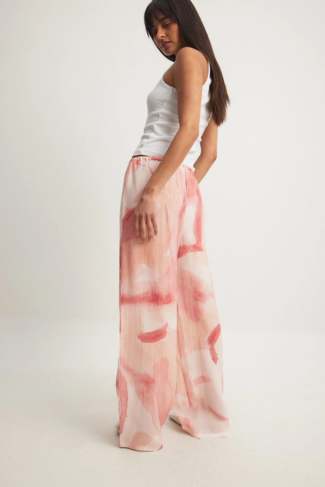 Luftige Hose mit Print