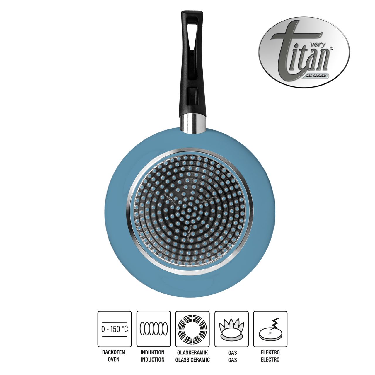 STONELINE® VERY TITAN® Bratpfanne 20 cm, blau