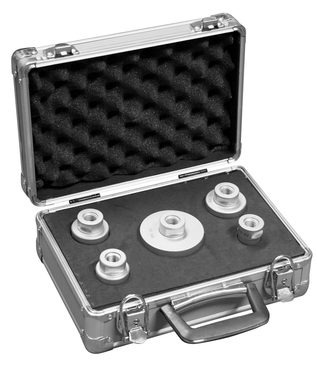 TECTOOL DIAMANT-TROCKENBOHRKRONEN SET - 5 BOHRKRONEN IM KOFFER