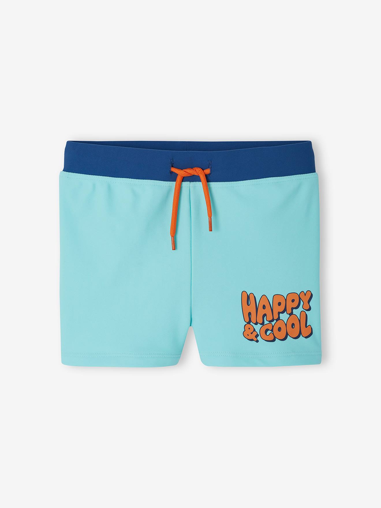 Vertbaudet Jungen Badehose Oeko-Tex - aqua