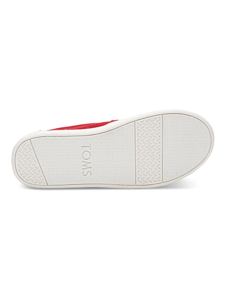 TOMS Slipper in Rot günstig kaufen