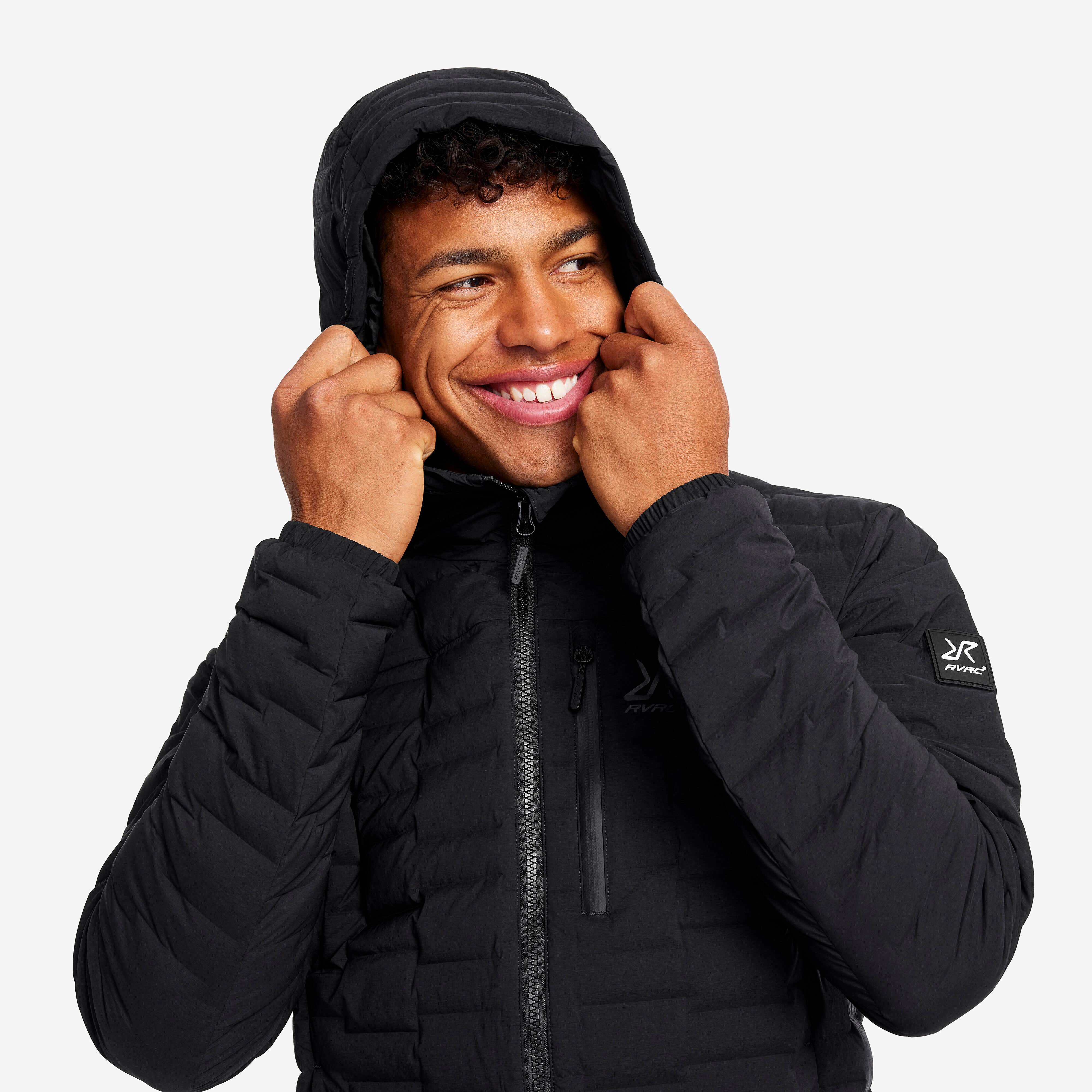 Flex Stretch Down Jacket Homme Black