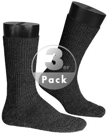 Falke, Serie Walkie, Socken, Merinowolle, anthrazit