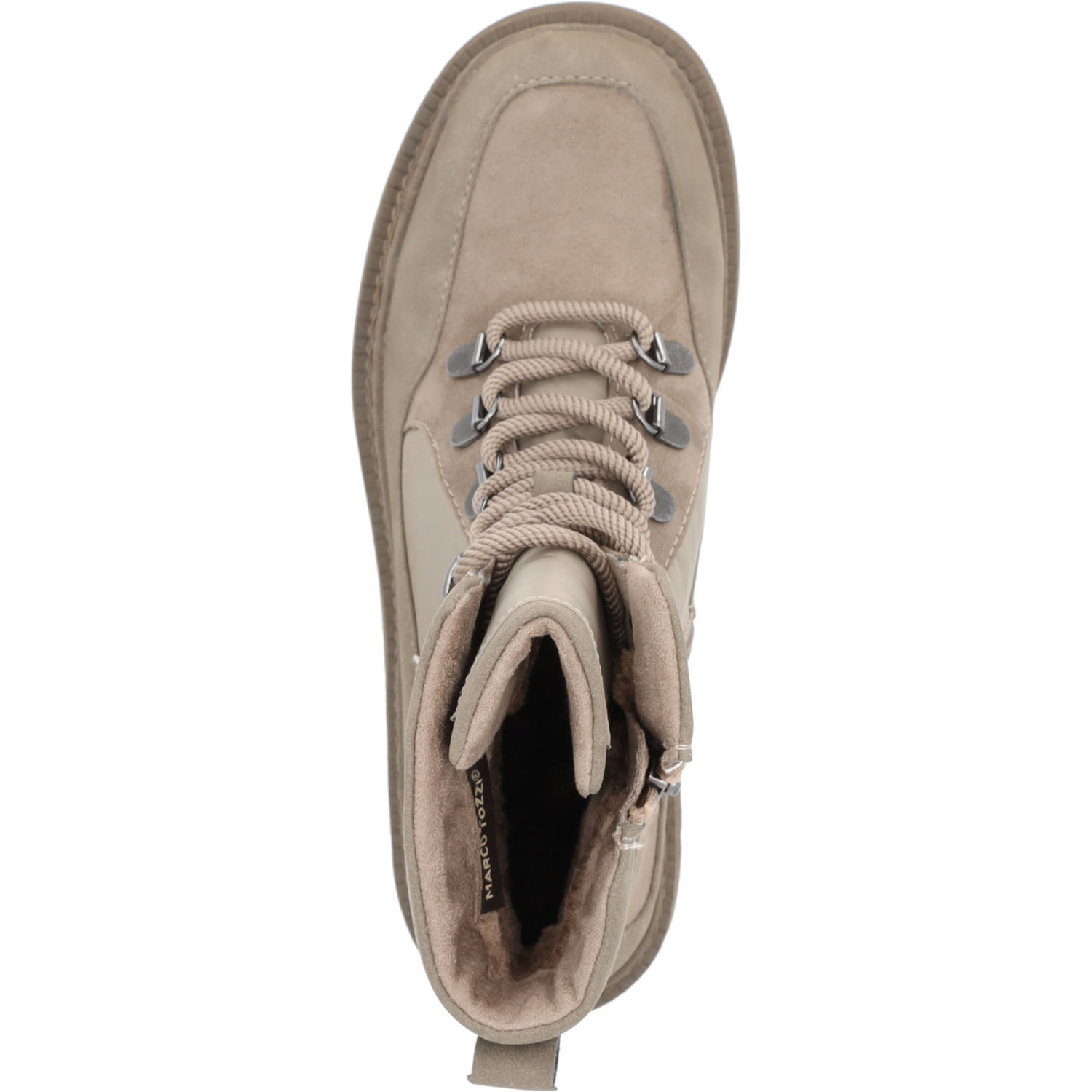Marco Tozzi 26224, Schnürstiefel, Damen, Grau (Stone)