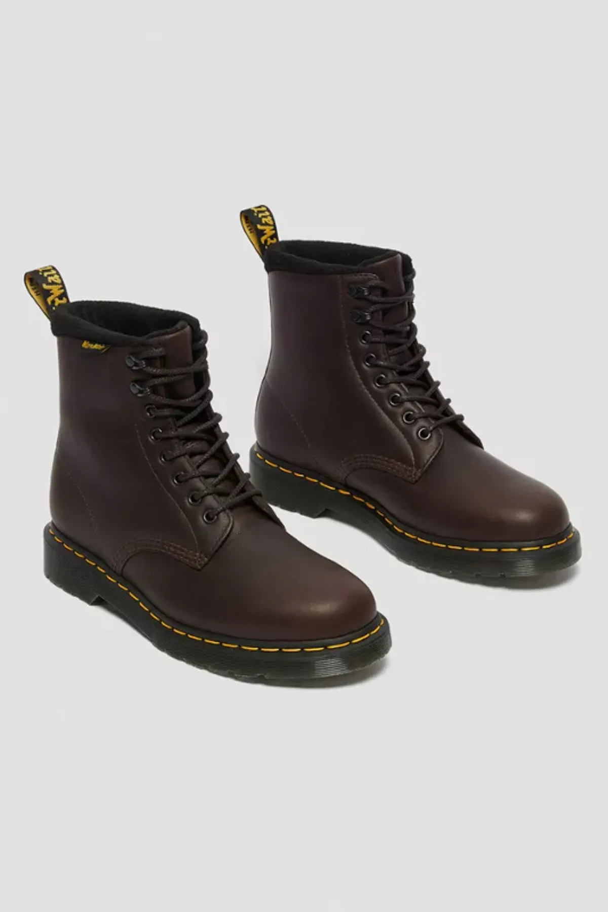 Dr. Martens  Stiefelette - Braun - Blockabsatz