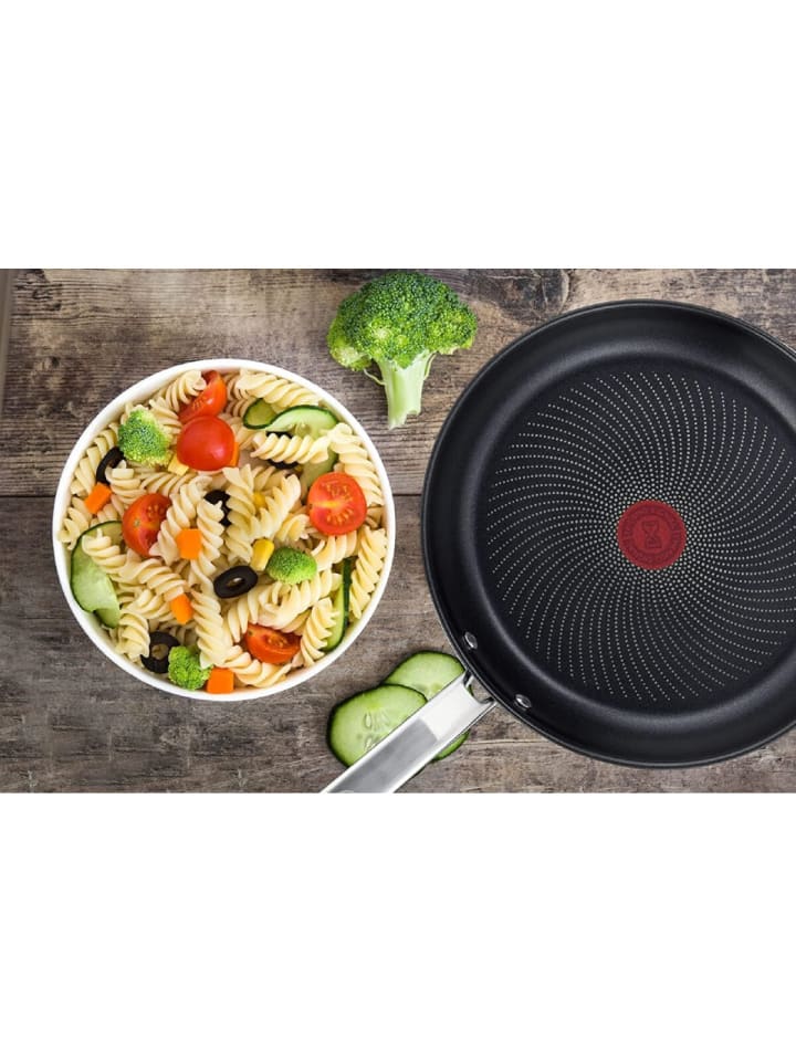 COFI 1453 Intuition Bratpfanne Edelstahl 24 cm, Induktionsgeeignet in Schwarz günstig kaufen 24 cm