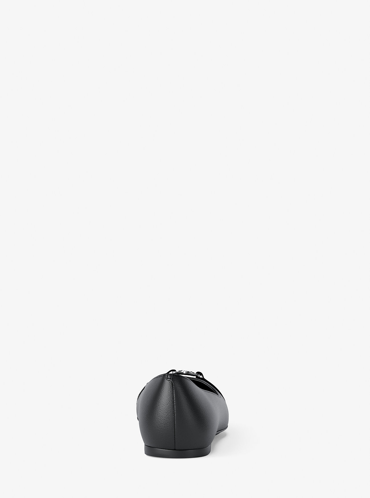 Mandy Leather Moccasin - BLACK