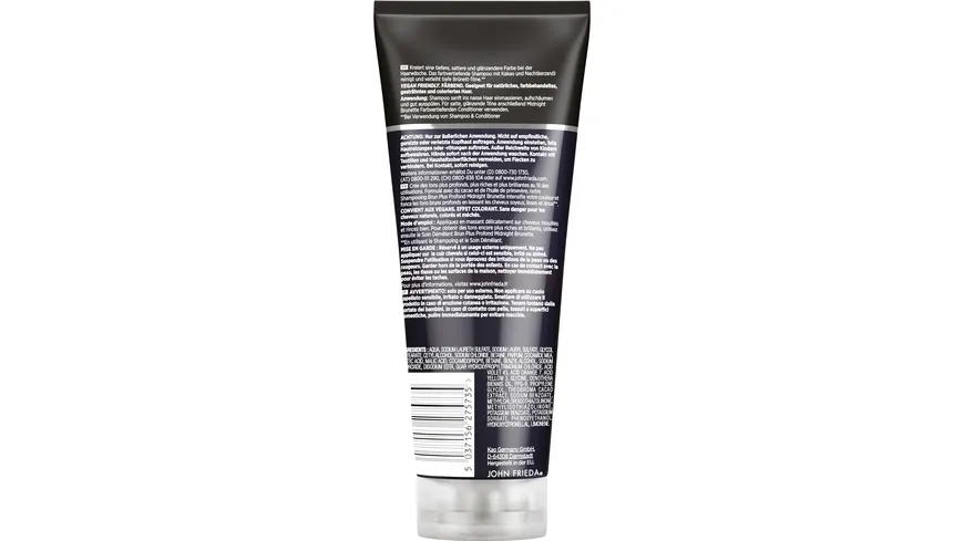 John Frieda Midnight Brunette Farbvertiefendes Shampoo 250ml 250 ml