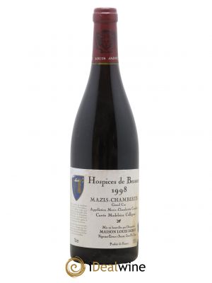 Mazis-Chambertin Grand Cru Cuvée Madeleine Collignon Hospices de Beaune Louis Jadot 1998 - Lot de 1 Bouteille