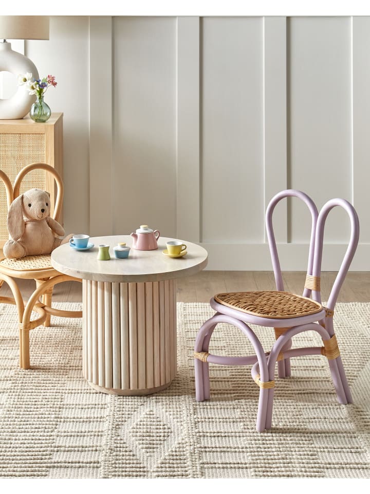 Beliani Kindersessel DESIMI in Violett - (W) 38 x (H) 60 x (L) 38 cm günstig kaufen onesize