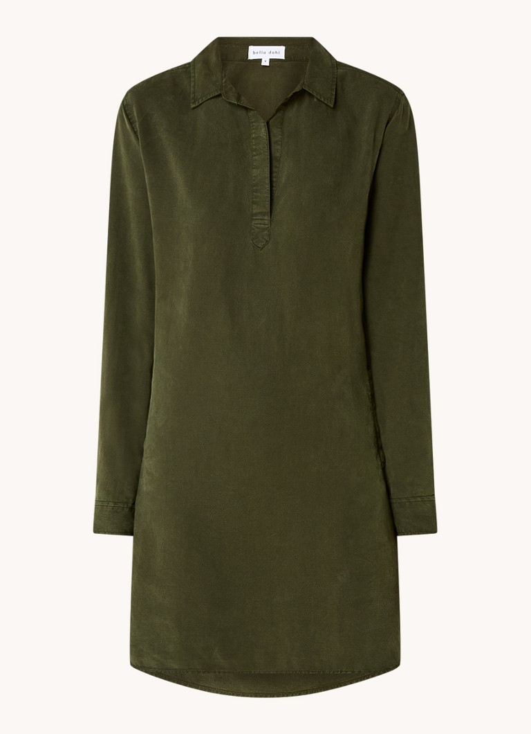 Rochie scurtă tunică Bella Dahl Lyocell