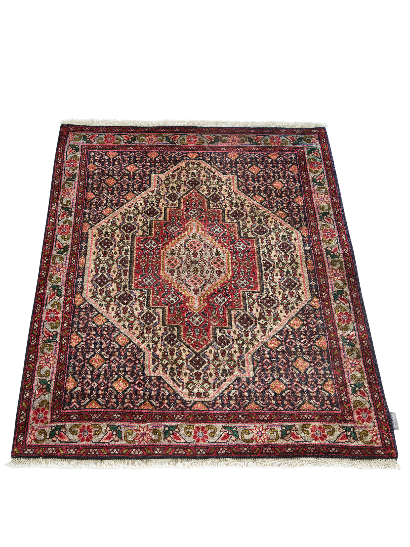 Senneh ca. 75 x 108 cm, Unikat / Einzelstück