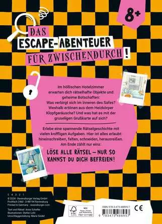 Ravensburger Escape Rätsel: Höllisches Hotelzimmer