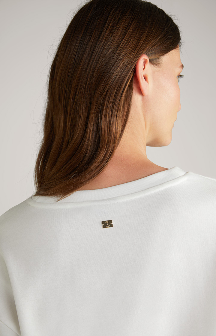 Sweatshirt in Creme