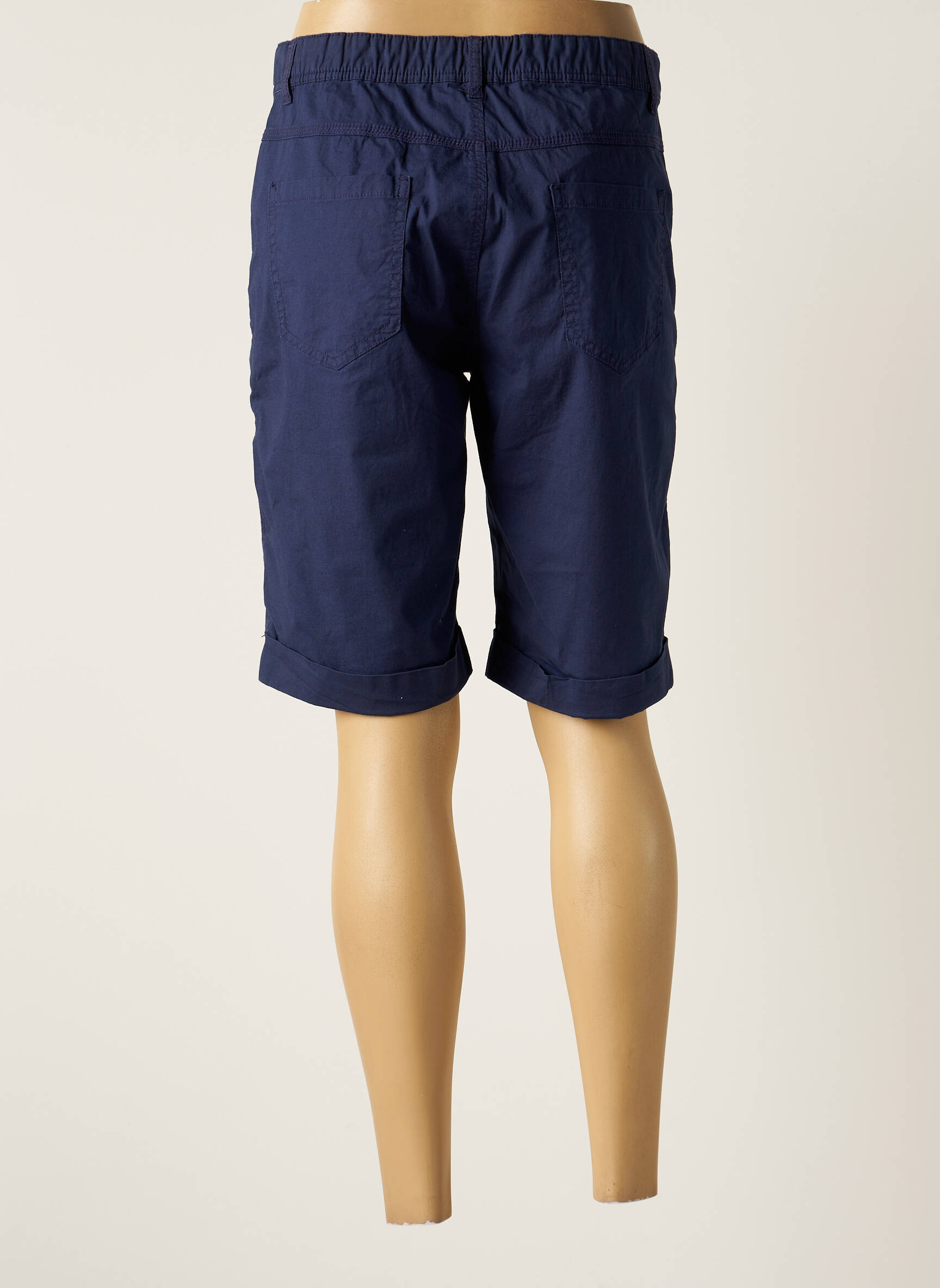 Telmail Bermudas Femme couleur bleu