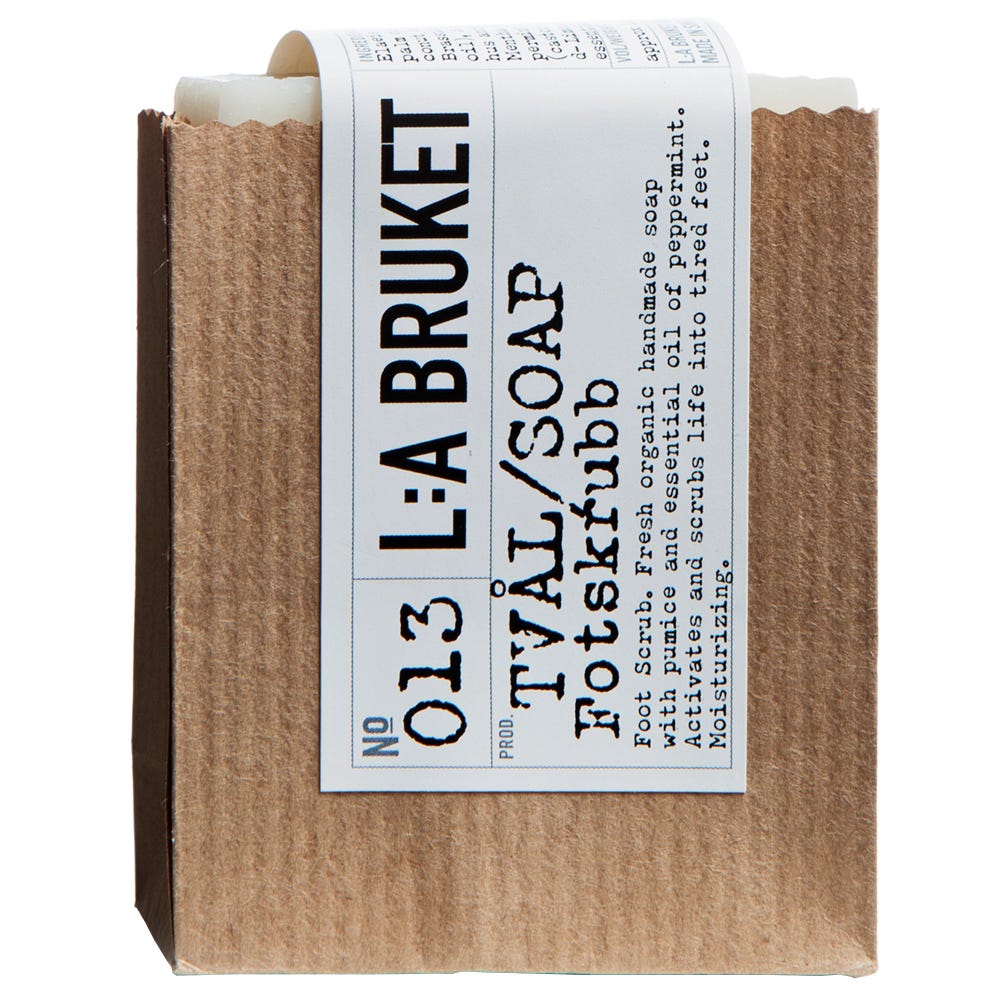 L:A BRUKET No. 13 Bar Soap Foot Scrub 120 g