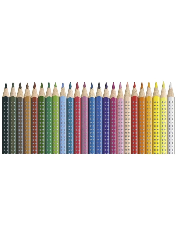 Faber-Castell Farbstifte Colour Grip Packung mit 24 Farben günstig kaufen onesize
