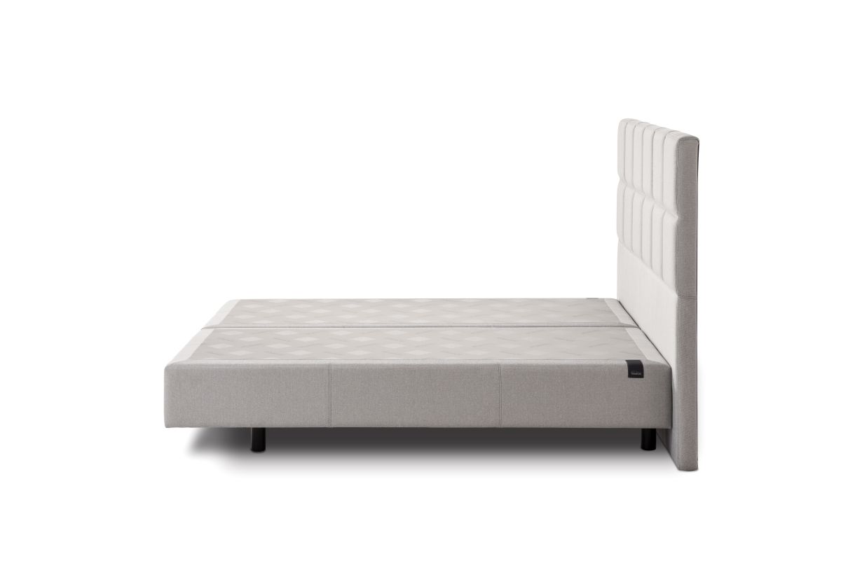 Tempur Boxspringbett mit Motor Adjustable Grau 180 x 200 cm
