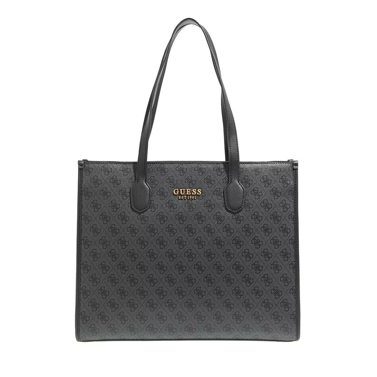 GUESS Handtaschen grau Shopper