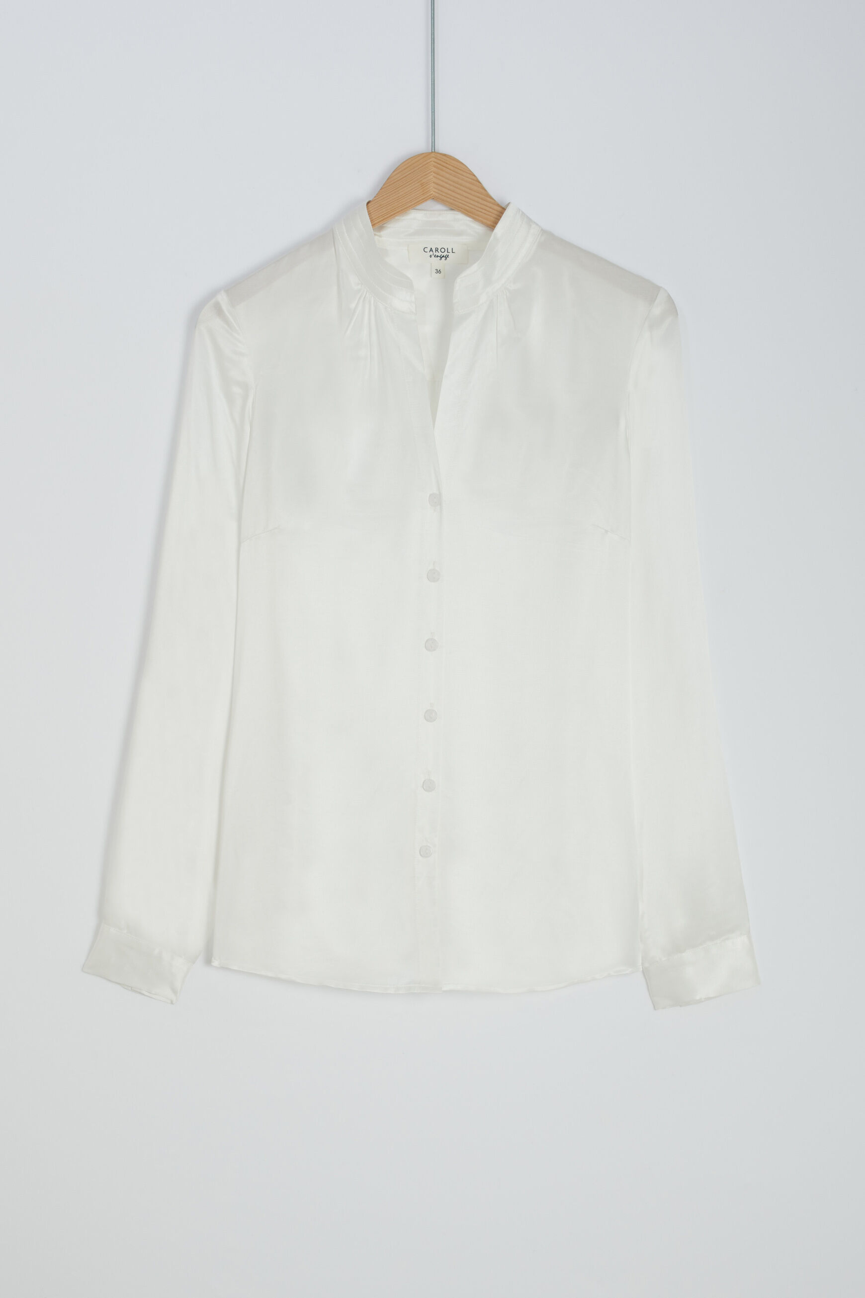 chemise matou ivoire femme