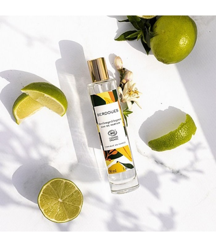 BERDOUES-FLEUR D'ORANGER & BERGAMOTE-Eau de Parfum Bio
