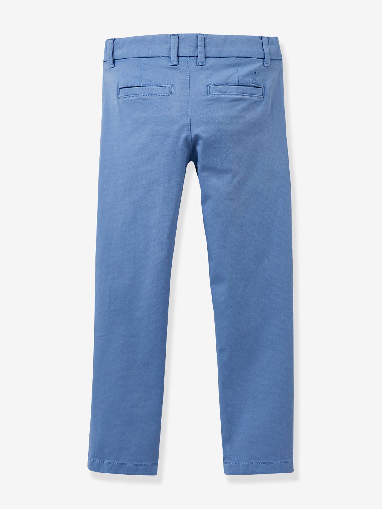Cyrillus Leichte Jungen Chinohose CYRILLUS - azurblau