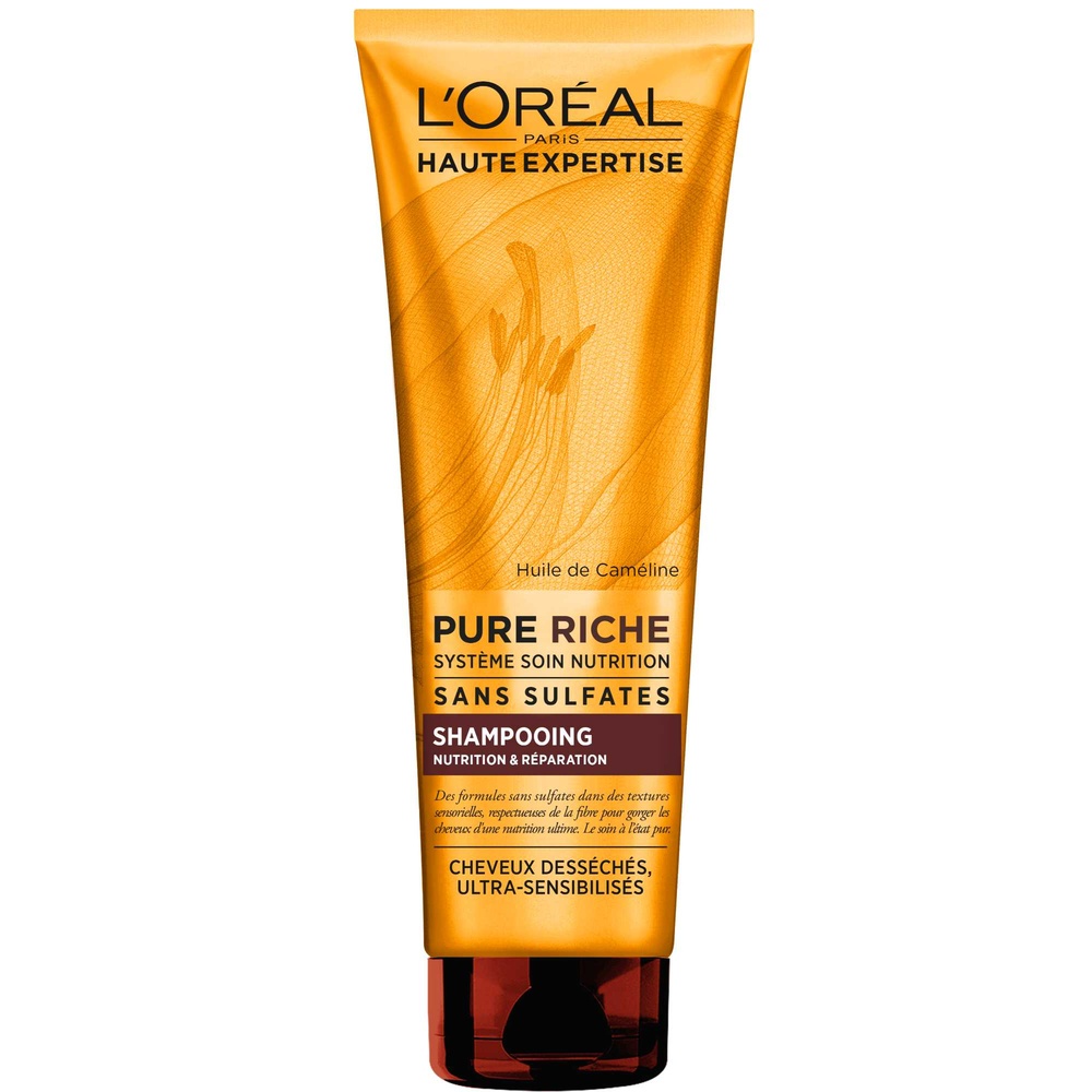 L'Oréal Paris Haute Expertise Pure Riche Shampoing réparateur cheveux desséchés