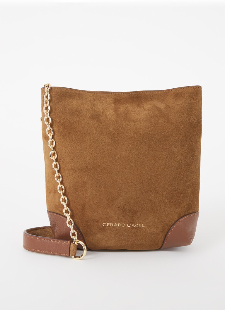 Gerard Darel Mini Charlotte -olkalaukku mokkanahkaa
