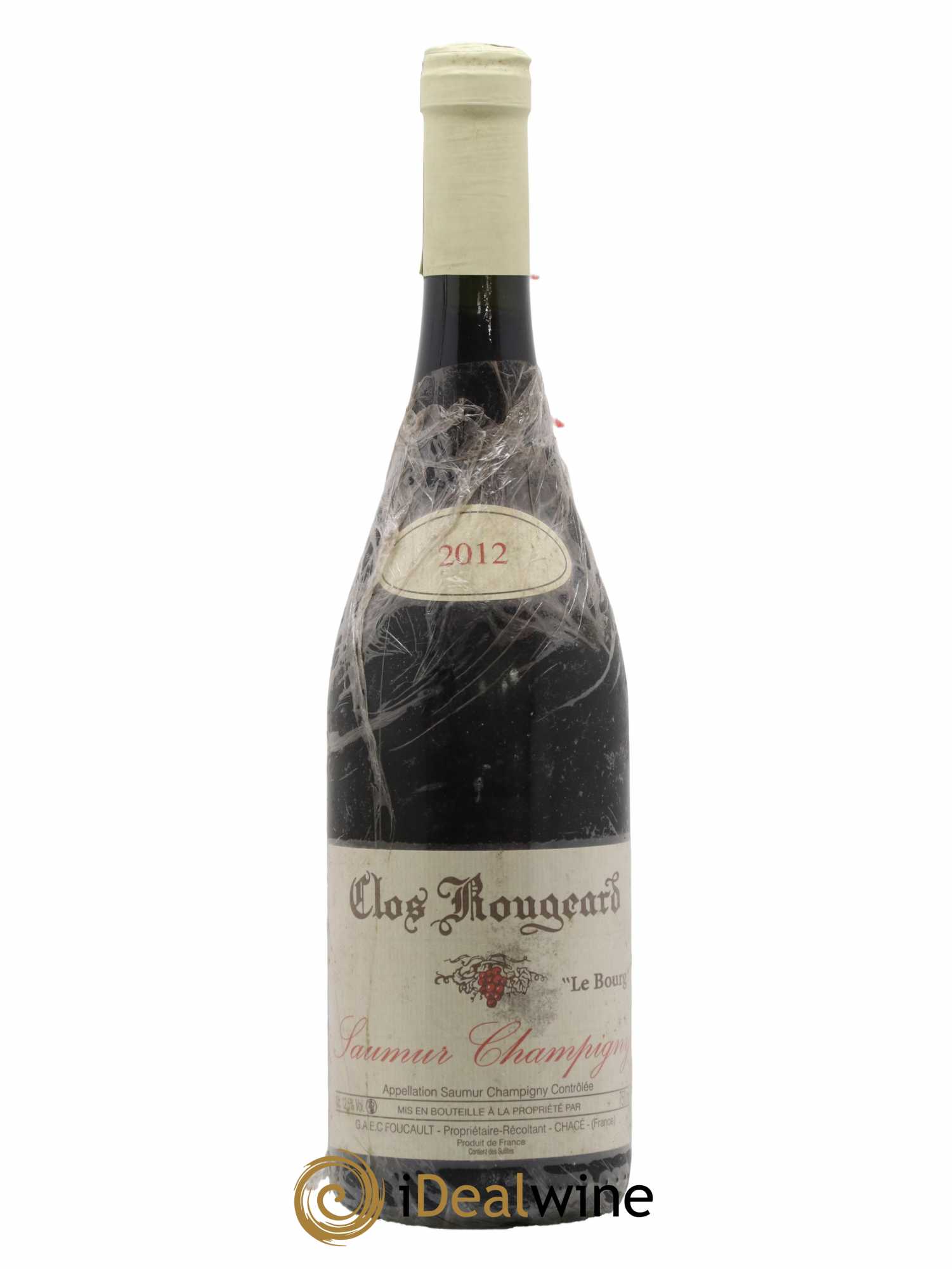 Saumur-Champigny Le Bourg Clos Rougeard  2012 - Lot de 1 Bouteille