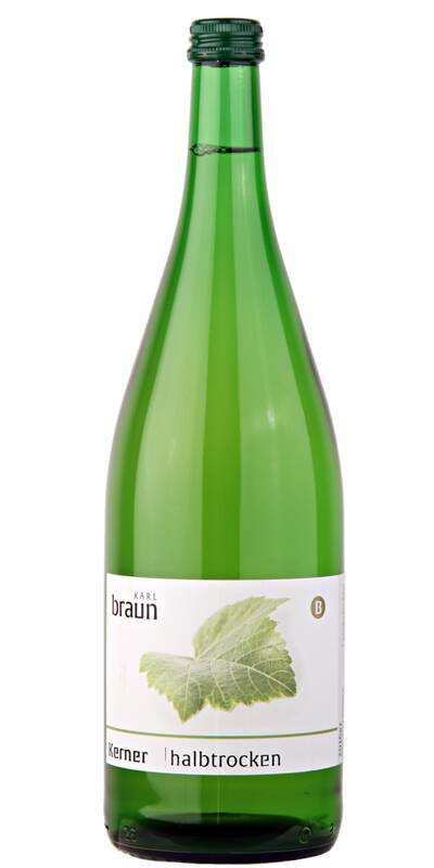 Weingut Karl Braun Kerner halbtrocken 2022
