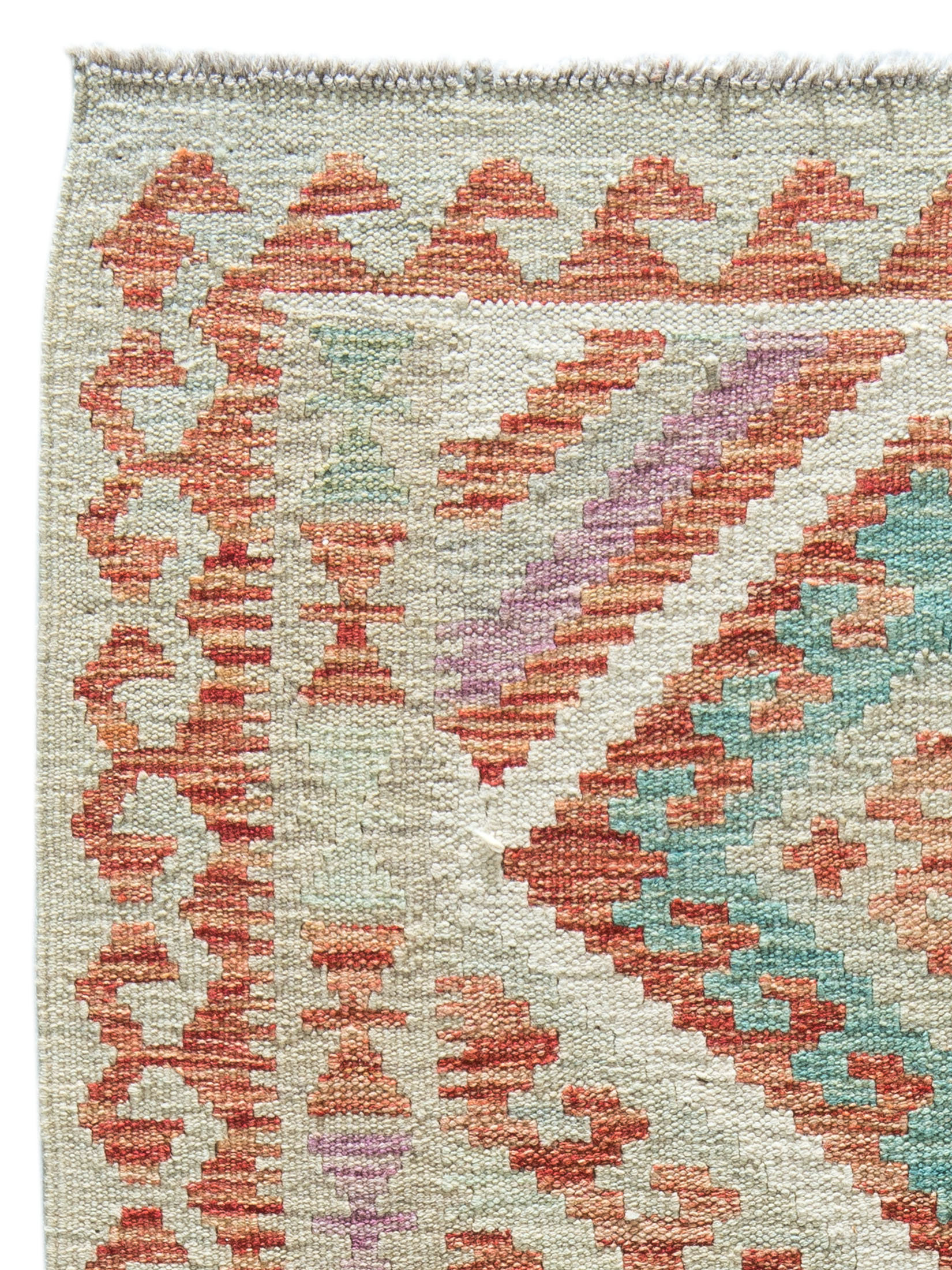 Afghan Kelim ca. 82 x 193 cm, Unikat / Einzelstück