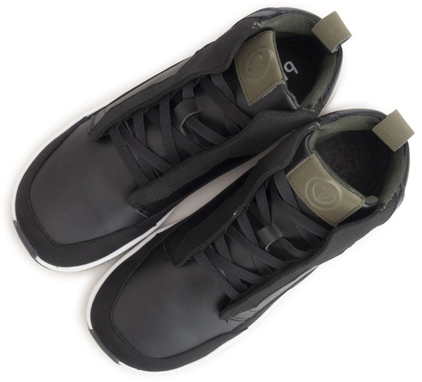 bLifestyle |a ~ funkySTYLE HighCut Sneaker vegan ~ Schwarz