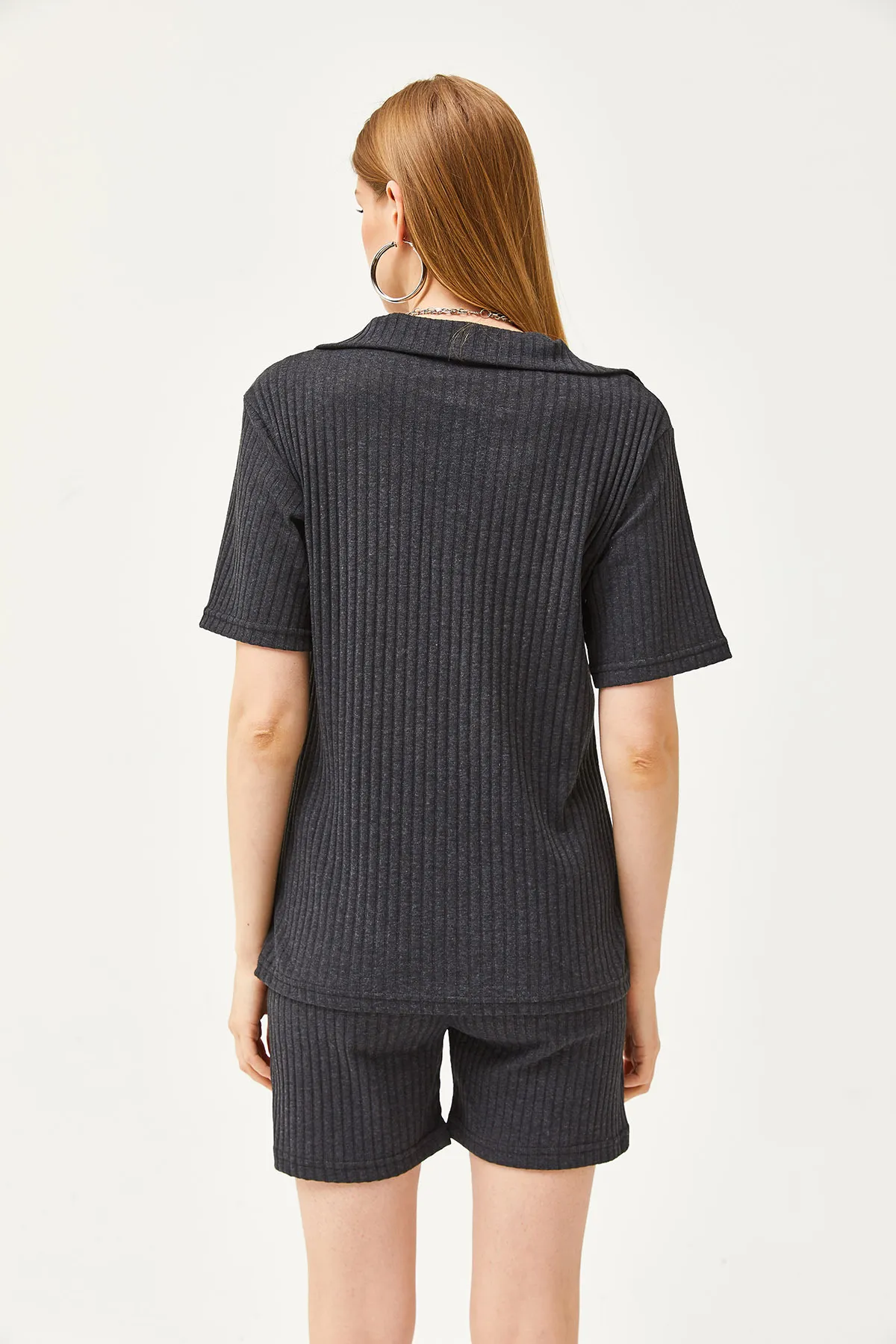 Olalook  Zweiteiler - Grau - Oversized