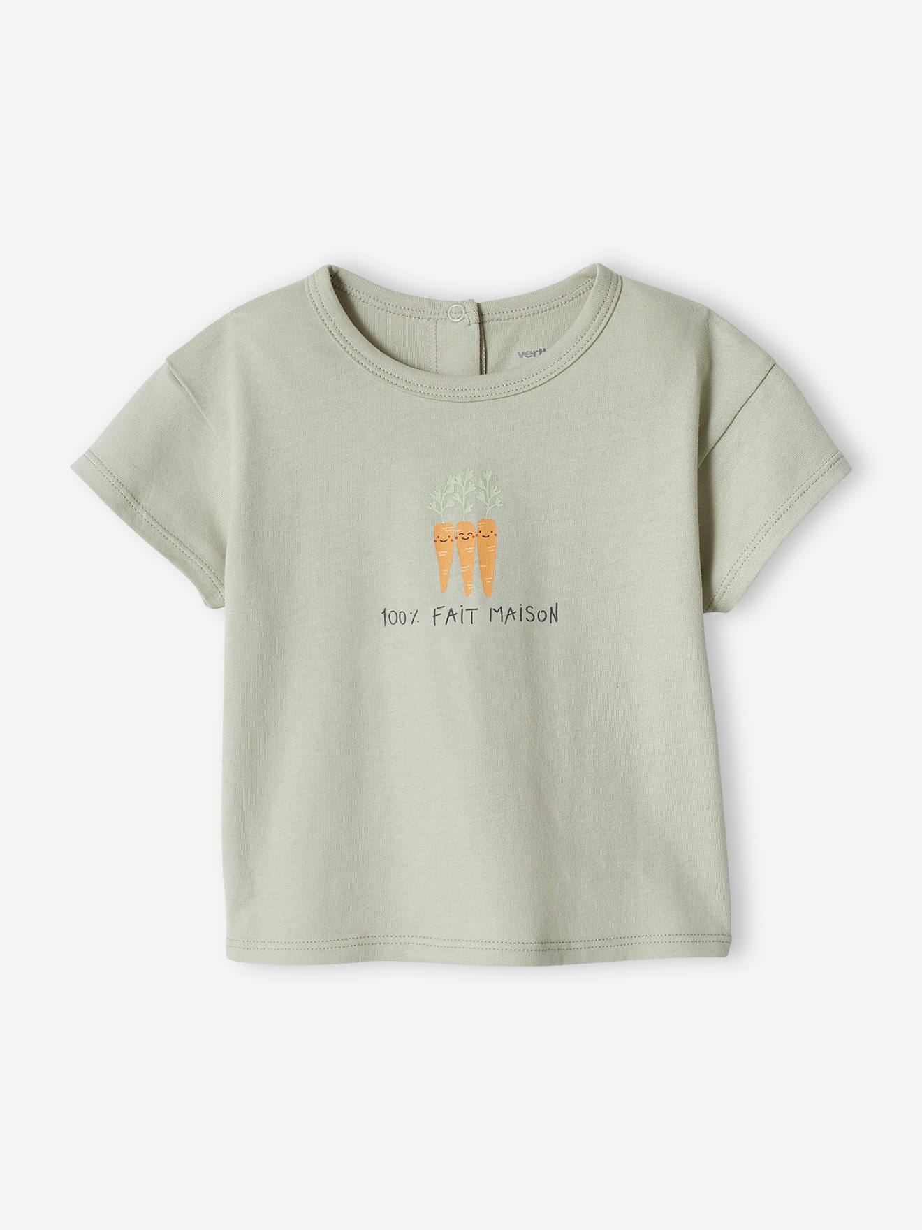 Lot de 2 Tee-shirts bébé manches courtes bleu glacier