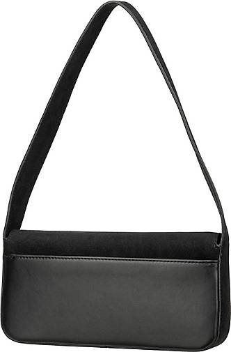 Karl Lagerfeld Schultertasche K/Essential K MD Flap SHB Suede