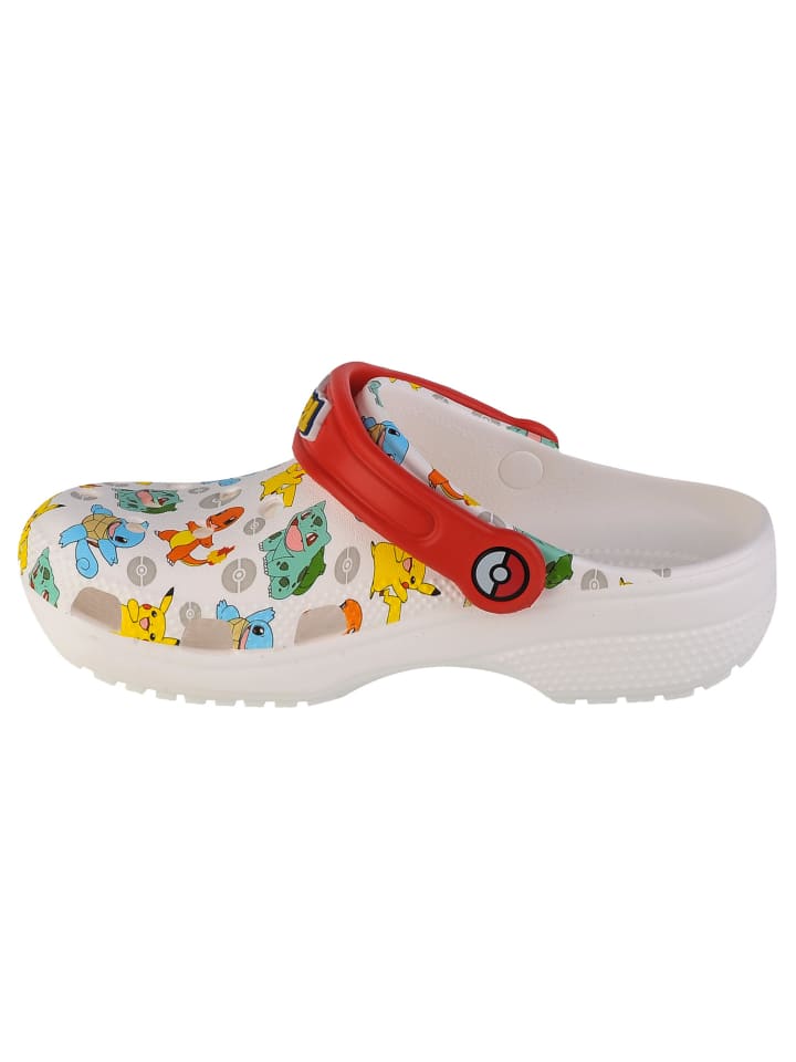Crocs Crocs Pokemon Classic Kids Clog in Weiß günstig kaufen