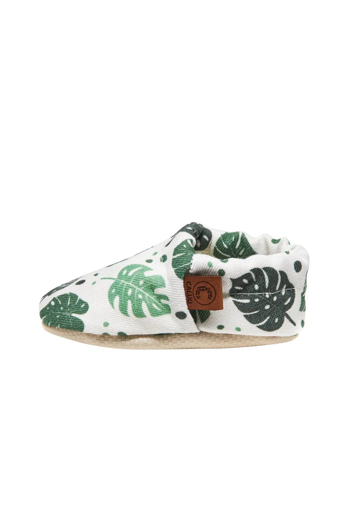Caluu Baby  Bedruckte Babyschuhe aus 100 % Baumwolle