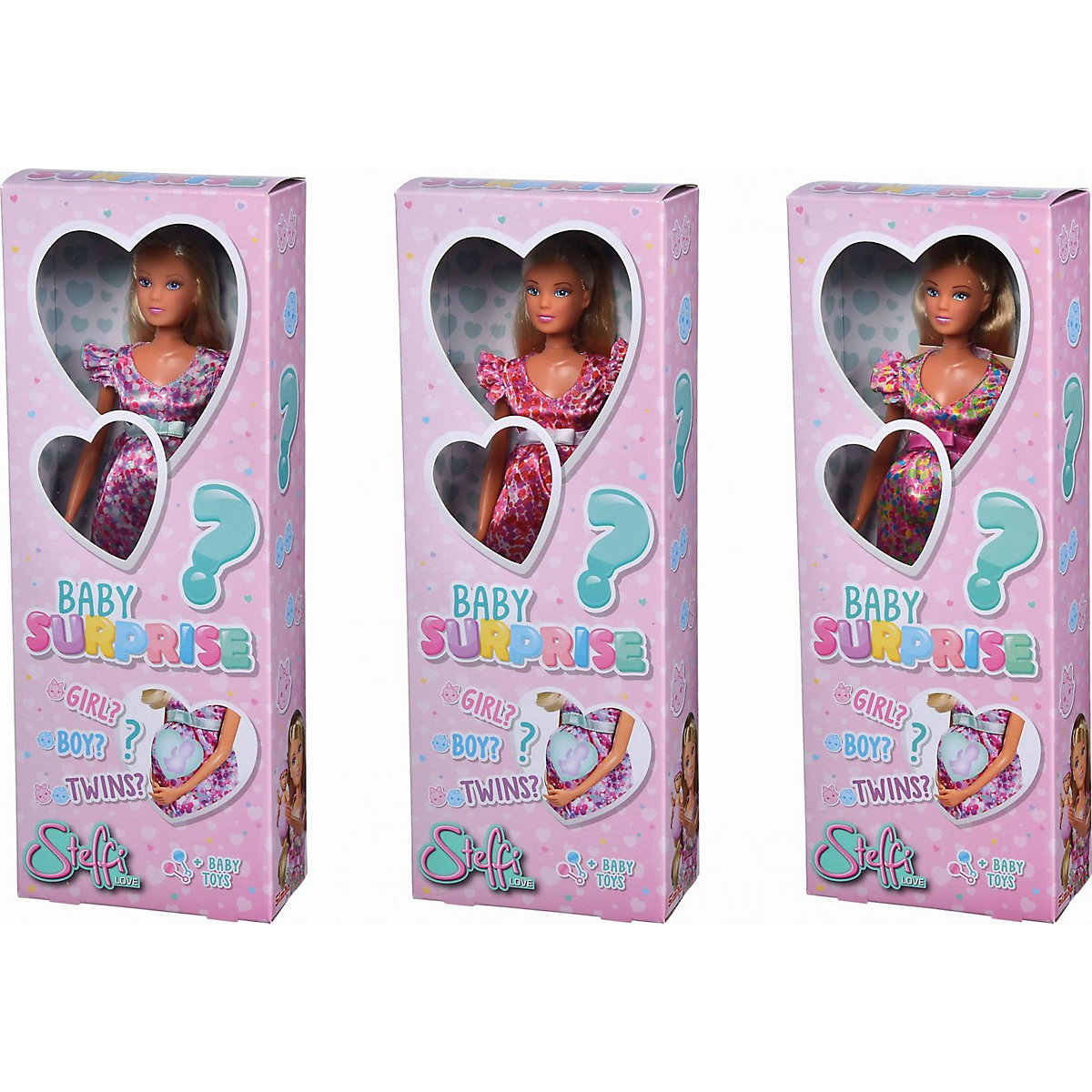 Steffi LOVE Baby Surprise, 3-fach sortiert