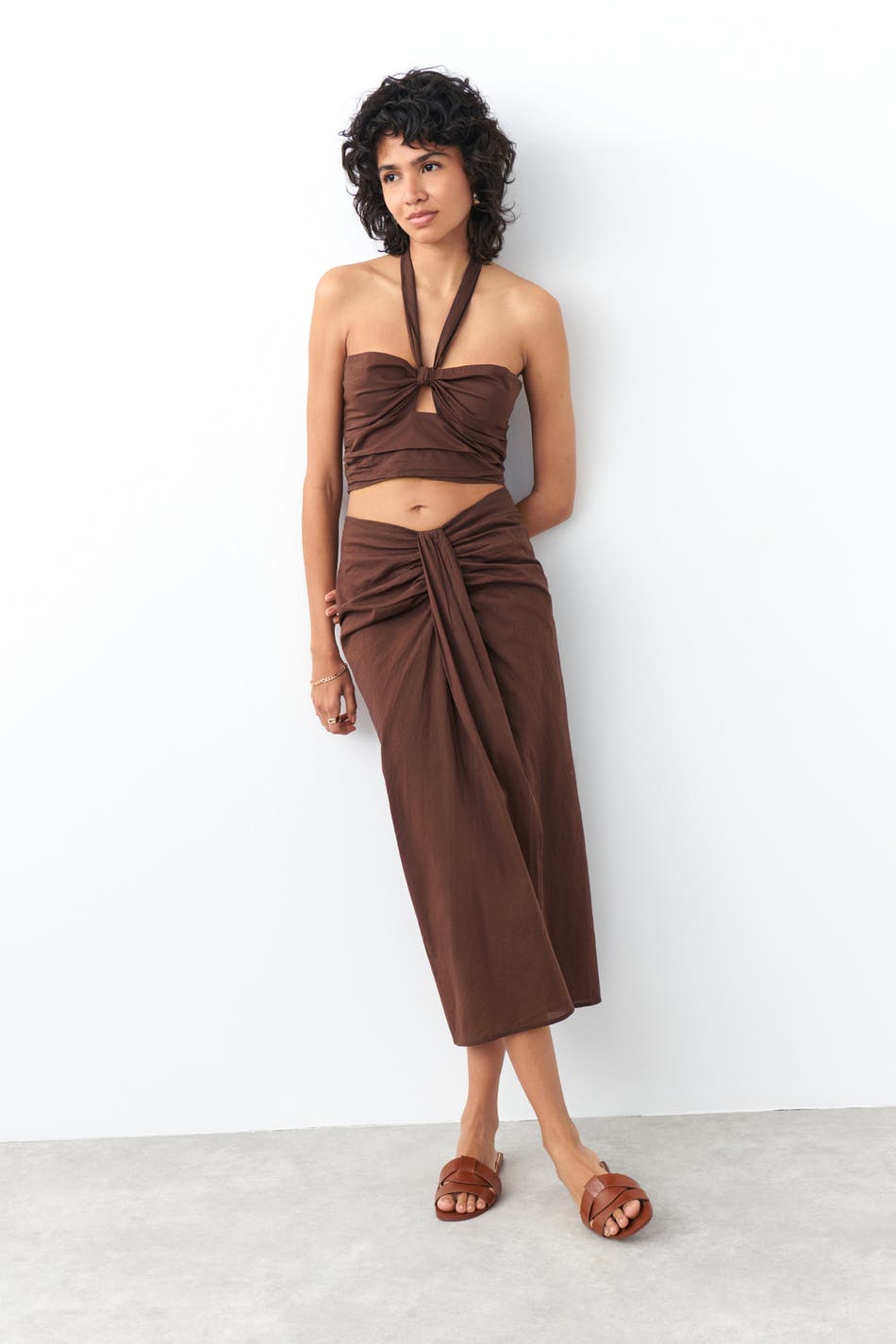 Twist skirt